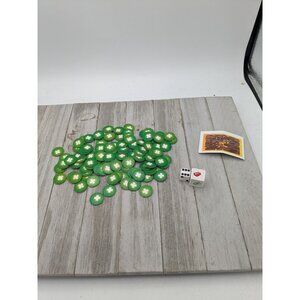 Monopoly Fortnite Ed Game Replacement Health Chips, Action Dice, Wall Cards